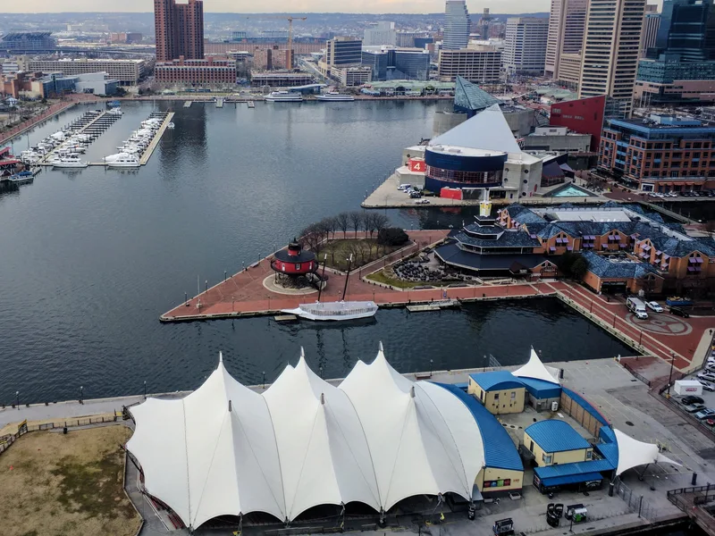 Pier Six Pavilion on the Inner Harbor: concerts and live music in Baltimore
